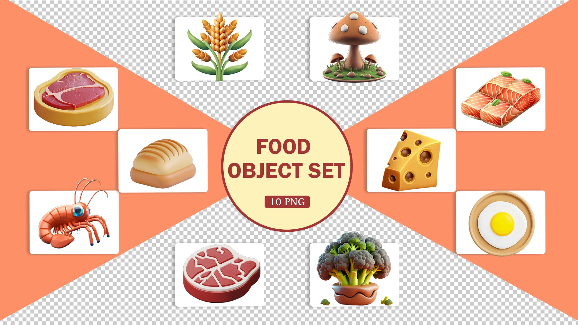Bakery Fresh 3D Pack with Bread and Pastries